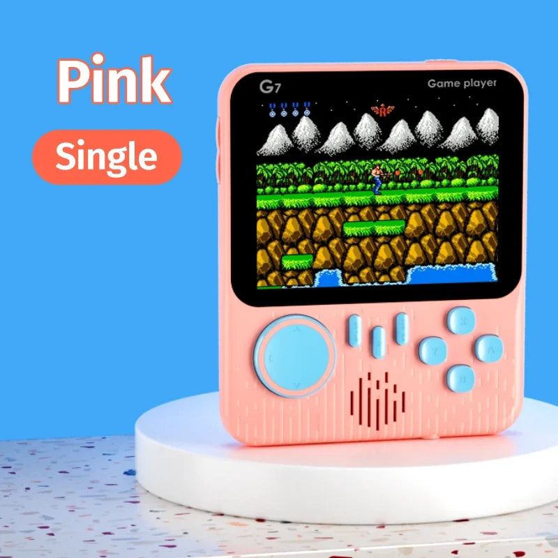 Handheld Game Console 3.5 inch G7 600 in 1 Portable Retro Gaming Card Machine| Load Your games