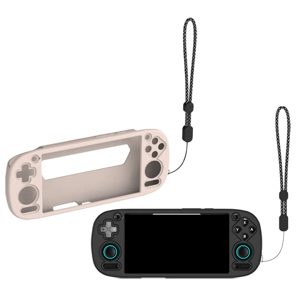 For Retroid Pocket 5 game console silicone case drop protection simple solid color case