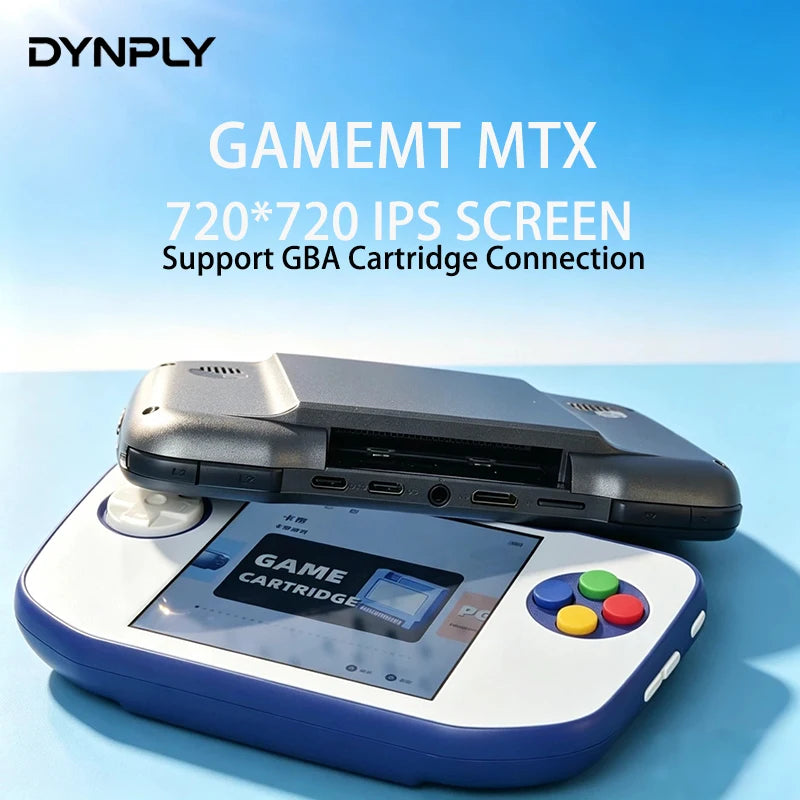 MTX Retro Handheld Game Console Support GBA Cartridge HDMI TV Output Portable Open Source Handheld Arcade
