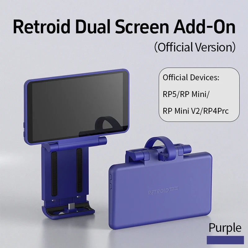 Retroid 5.5” OLED Dual-Screen Add-On for RP5/RP Mini V2/RP4 Pro