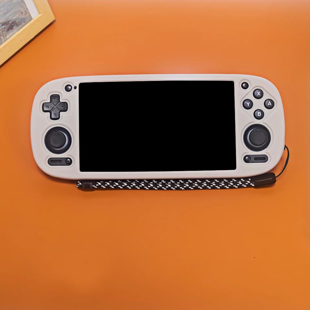 For Retroid Pocket 5 game console silicone case drop protection simple solid color case