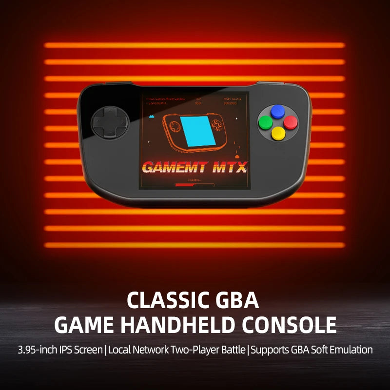 MTX Retro Handheld Game Console Support GBA Cartridge HDMI TV Output Portable Open Source Handheld Arcade