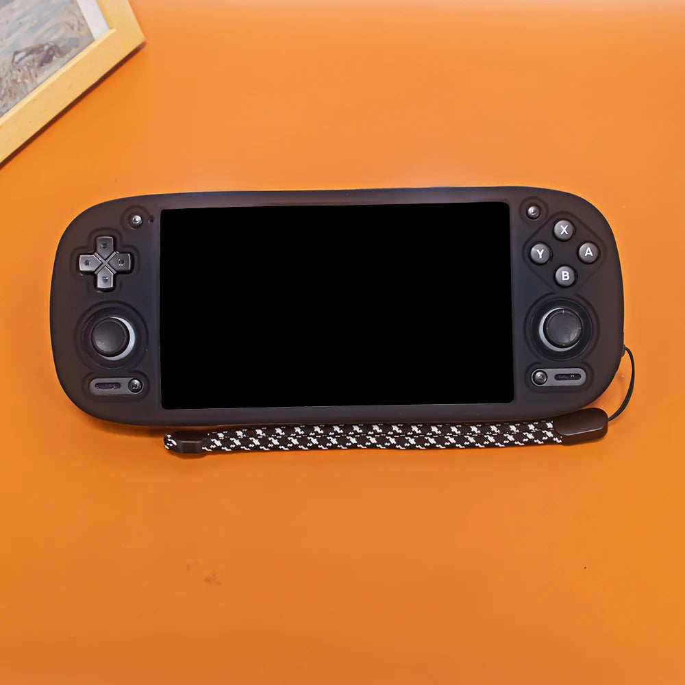 For Retroid Pocket 5 game console silicone case drop protection simple solid color case