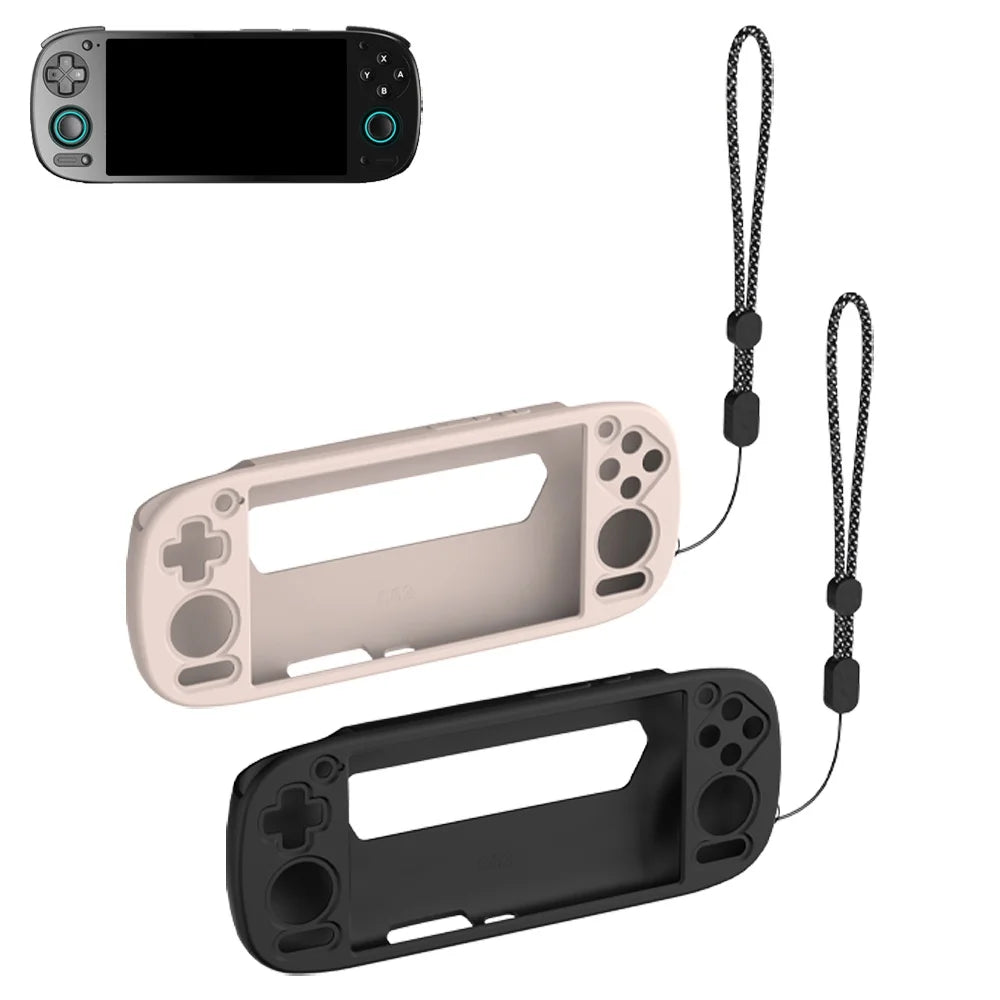 For Retroid Pocket 5 game console silicone case drop protection simple solid color case