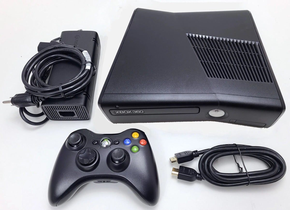 Xbox 360 Slim 250GB Console  - Gloss Black