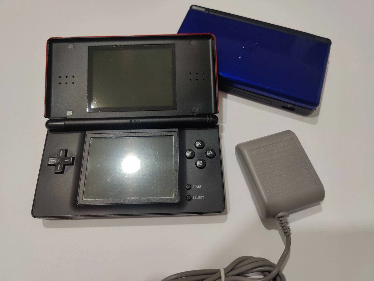 Nintendo DS Lite + Charger + Stylus | PICK COLOR | Cleaned + Tested | USA Seller