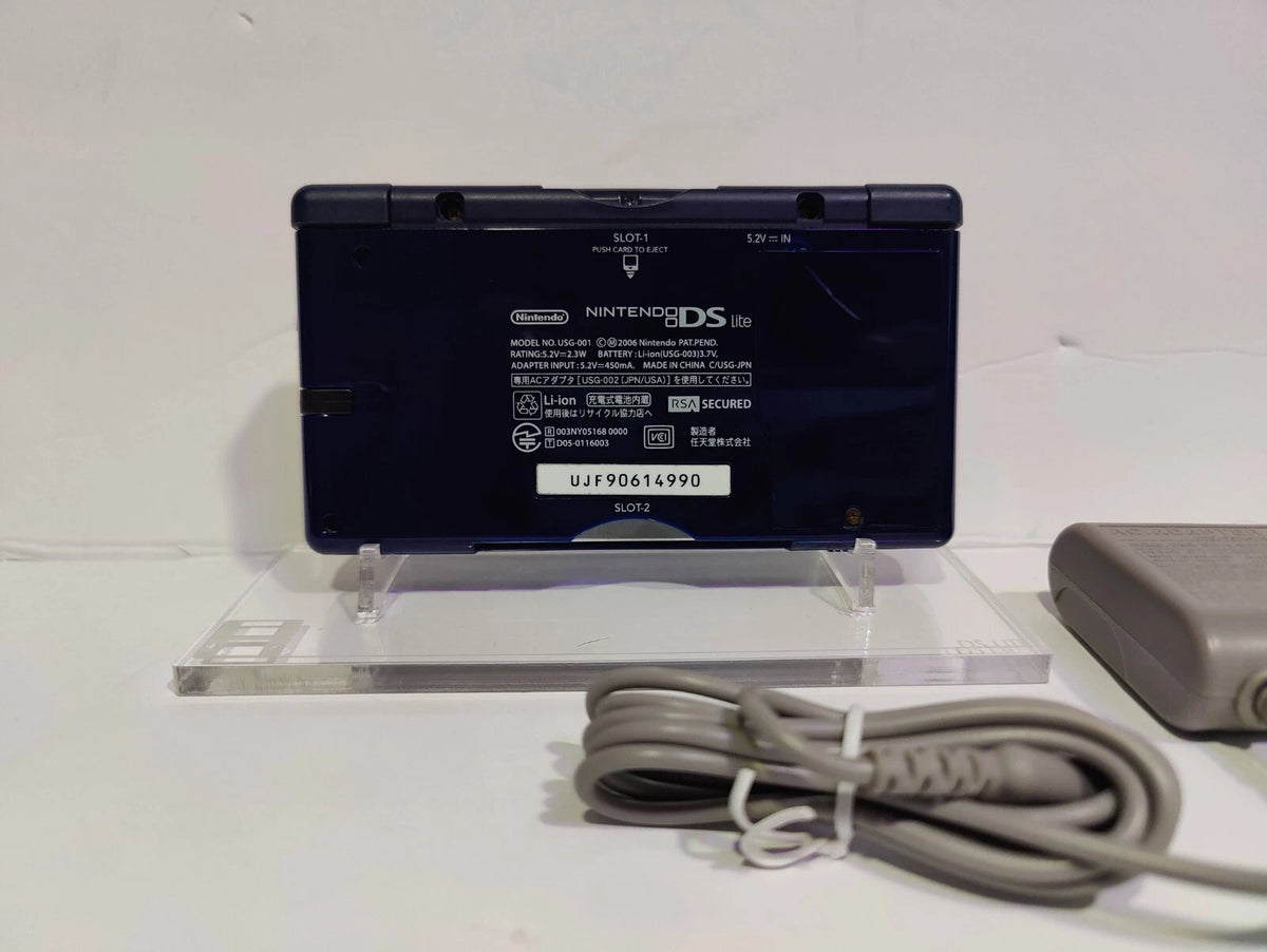 Nintendo DS Lite + Charger + Stylus | PICK COLOR | Cleaned + Tested | USA Seller