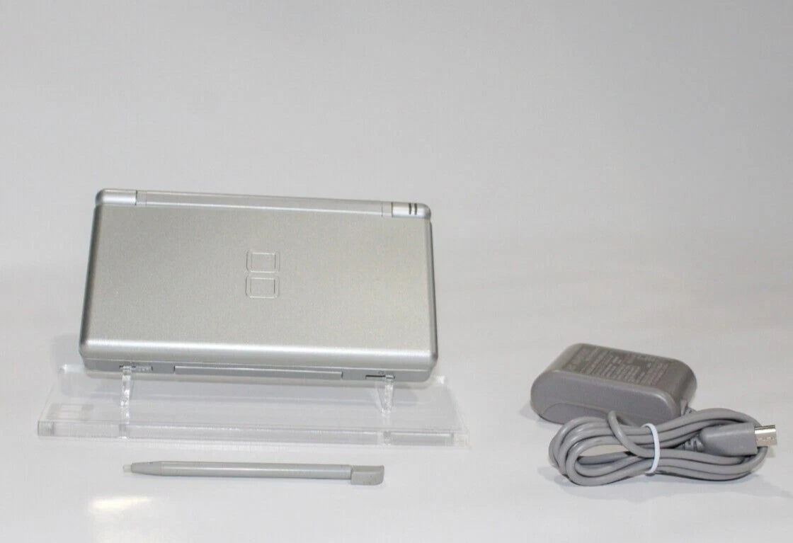 Nintendo DS Lite + Charger + Stylus | PICK COLOR | Cleaned + Tested | USA Seller