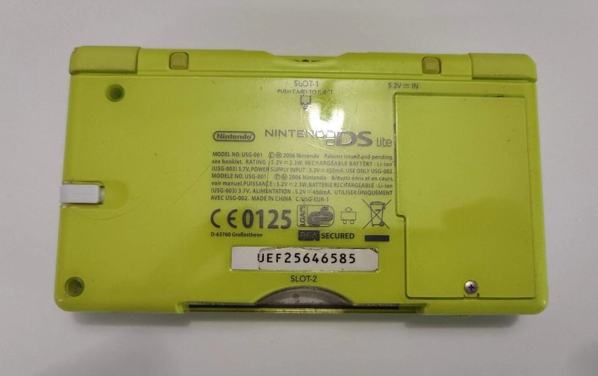 Nintendo DS Lite + Charger + Stylus | PICK COLOR | Cleaned + Tested | USA Seller