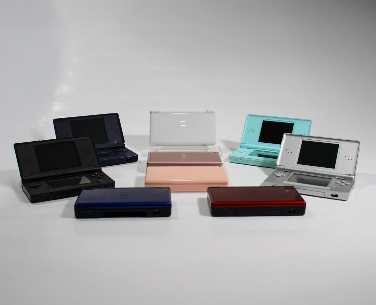 Nintendo DS Lite + Charger + Stylus | PICK COLOR | Cleaned + Tested | USA Seller
