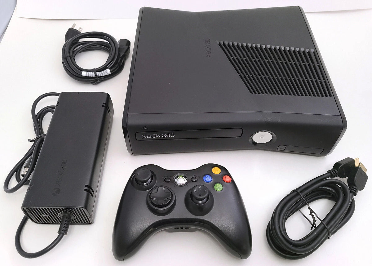Xbox 360 Slim 250GB Console  - Gloss Black