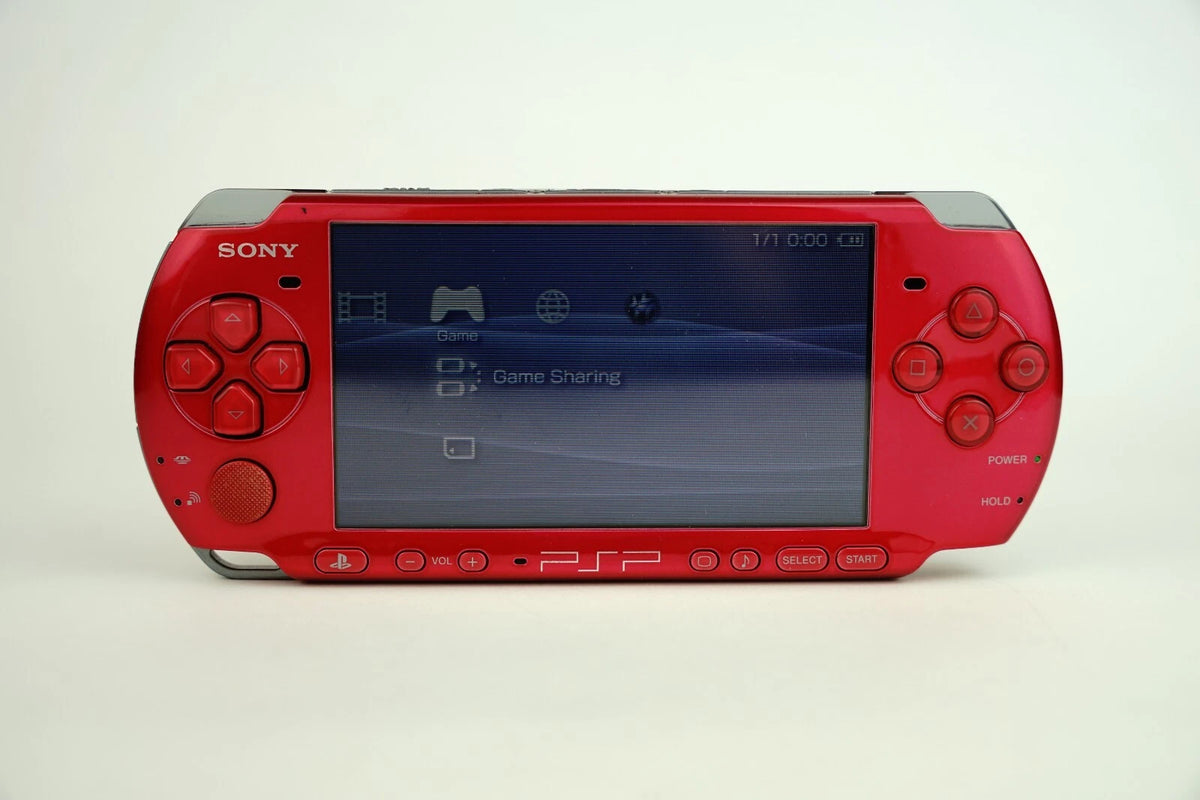 Sony PlayStation PSP 1000/2000/3000 Console with Charger/New Battery Region Free